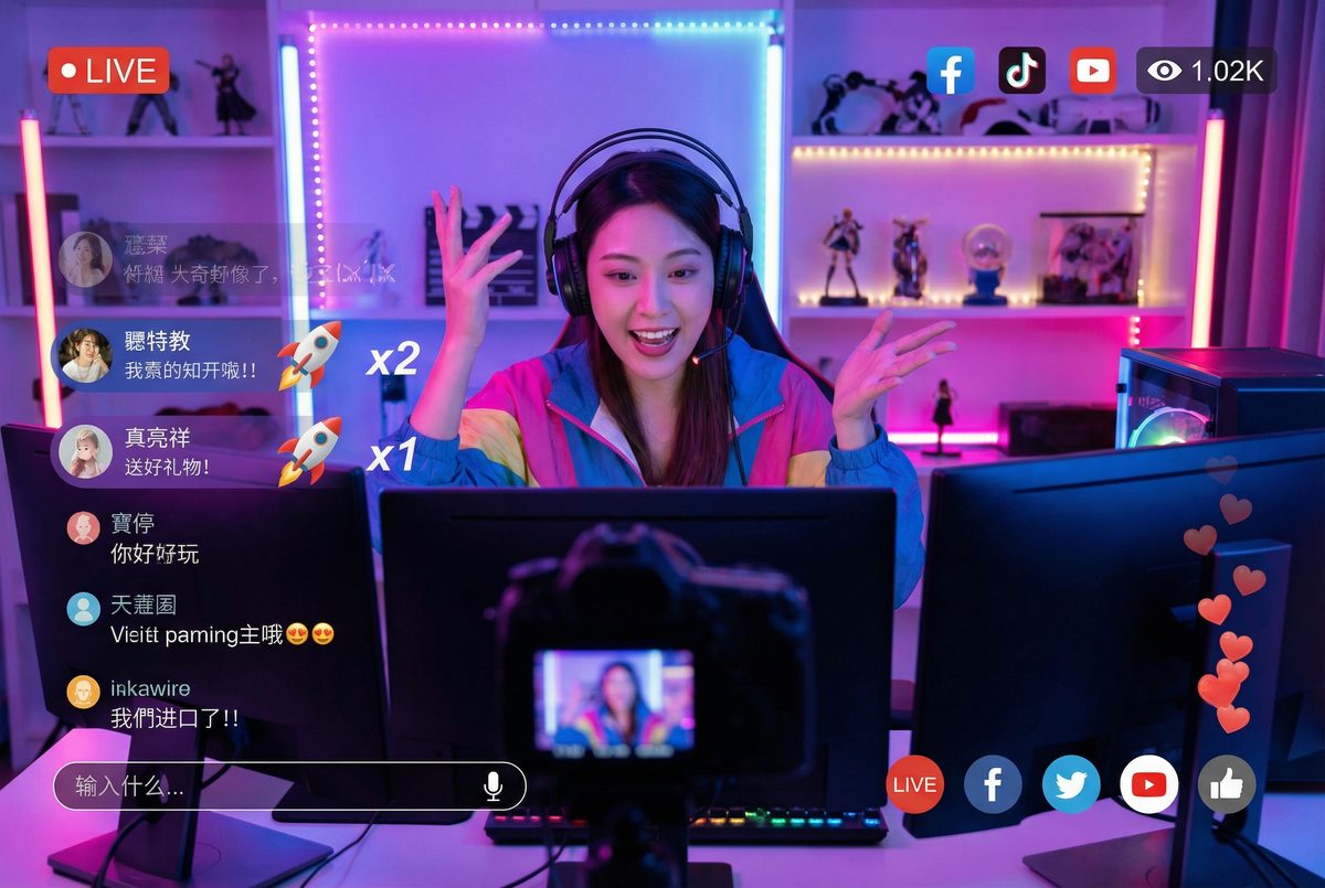 大师兄视频直播互动社区